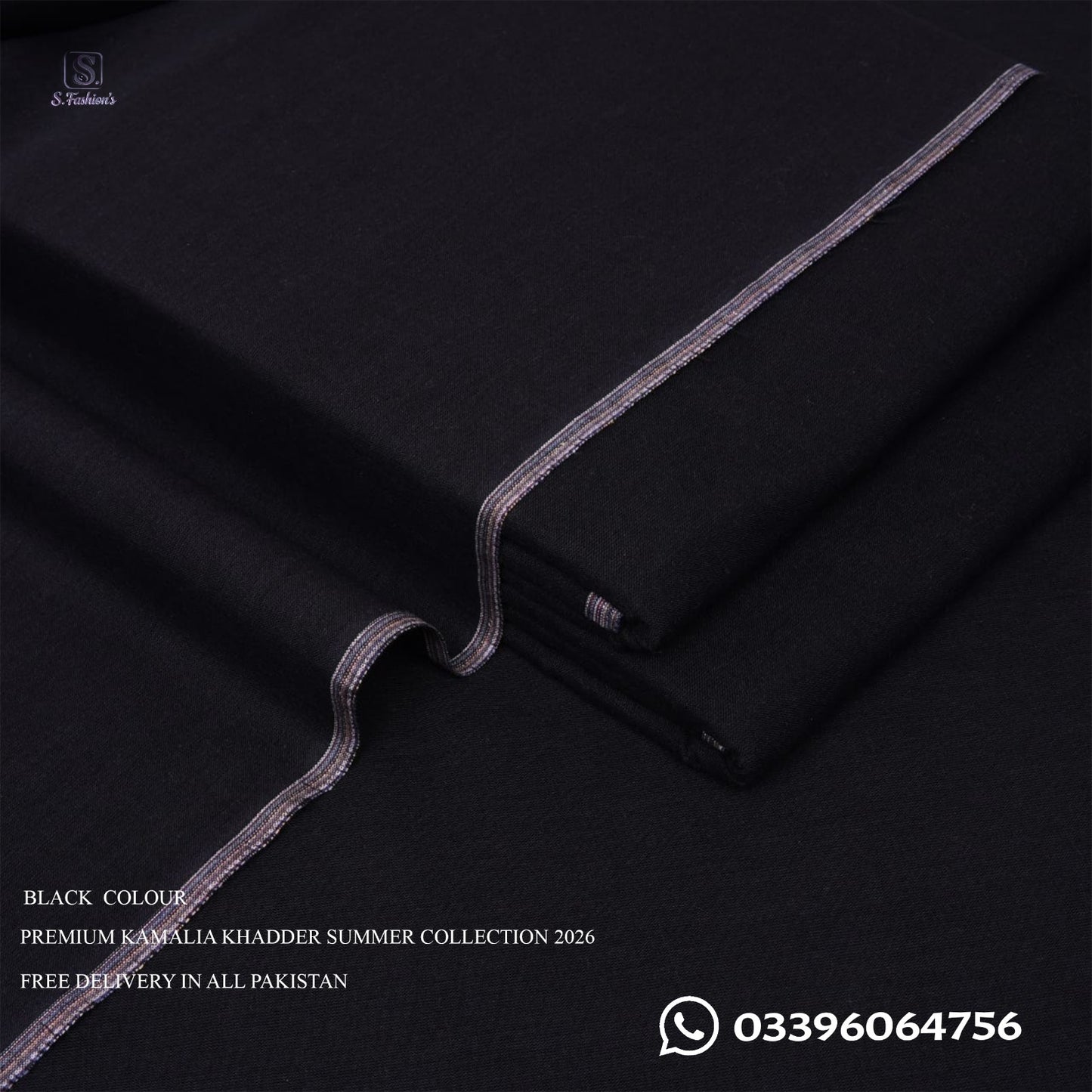 Premium S. Kamalia Spacial Khadder Unstitched For Men Summer Collection 2026