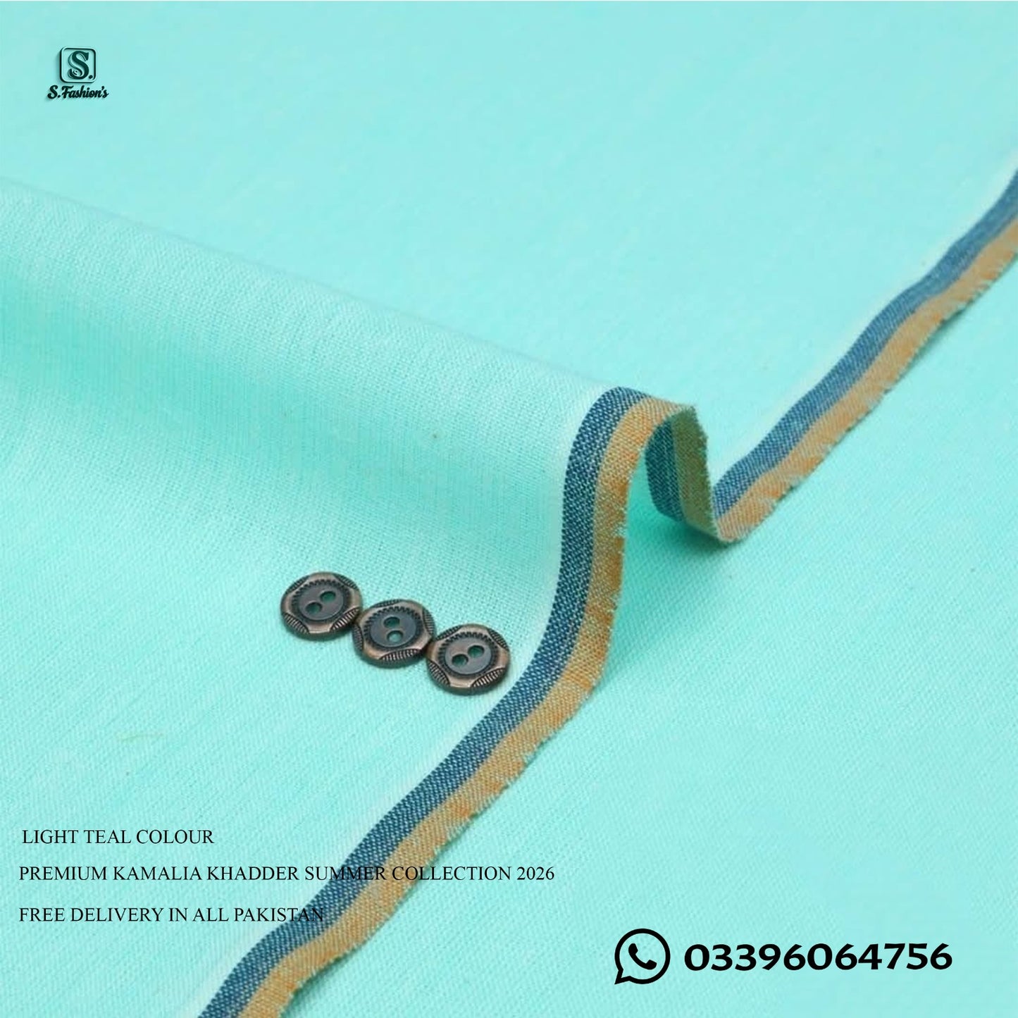 Premium Kamalia Khadder Unstitched For Men Summer Collection 2026