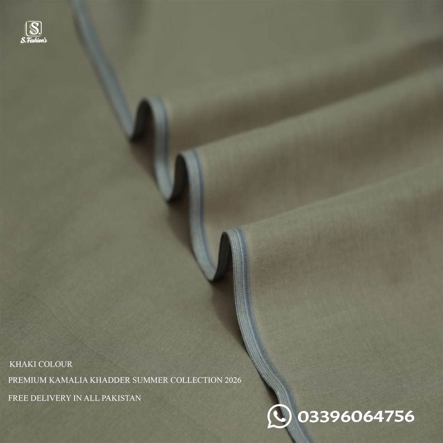 Premium Kamalia Khadder Unstitched For Men Summer Collection 2026