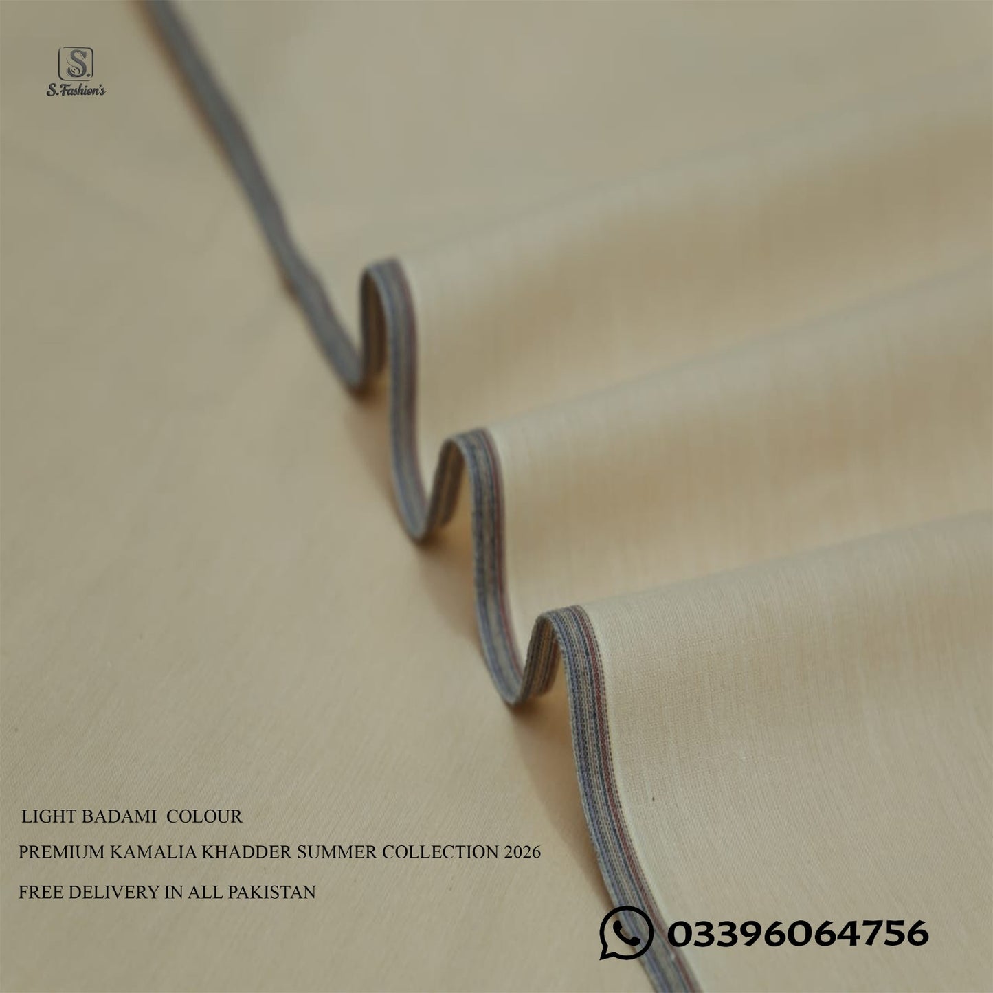 Premium Kamalia Khadder Unstitched For Men Summer Collection 2026