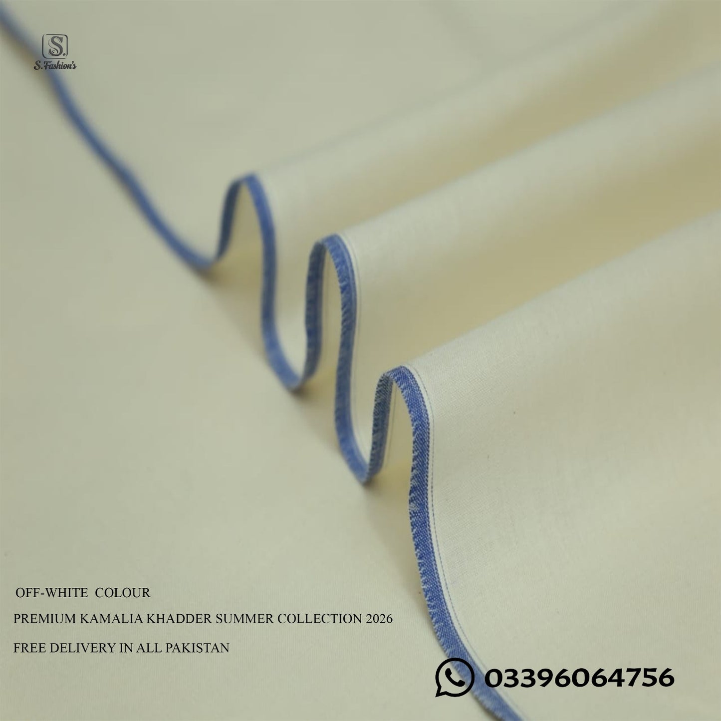 Premium Kamalia Khadder Unstitched For Men Summer Collection 2026