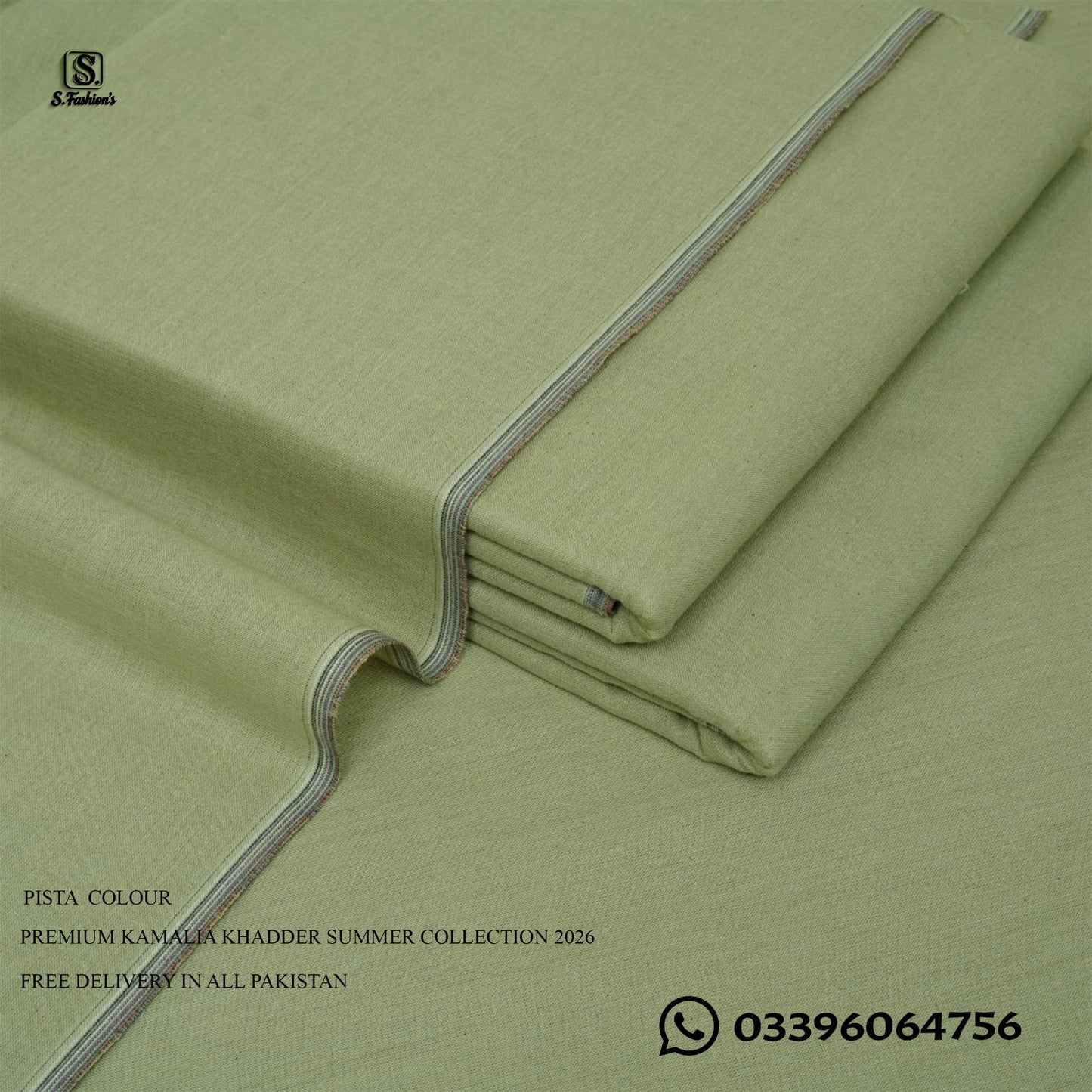 Premium S. Kamalia Spacial Khadder Unstitched For Men Summer Collection 2026