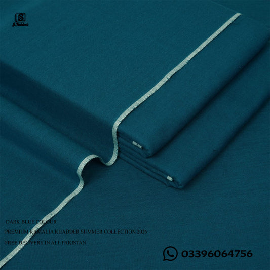 Premium S. Kamalia Spacial Khadder Unstitched For Men Summer Collection 2026