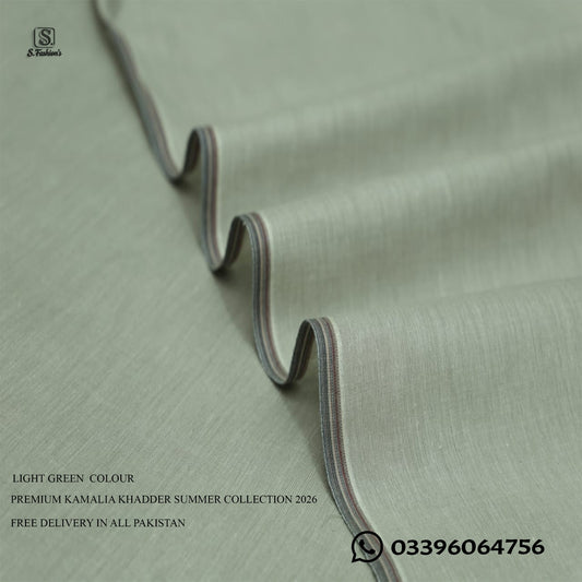 Premium Kamalia Khadder Unstitched For Men Summer Collection 2026
