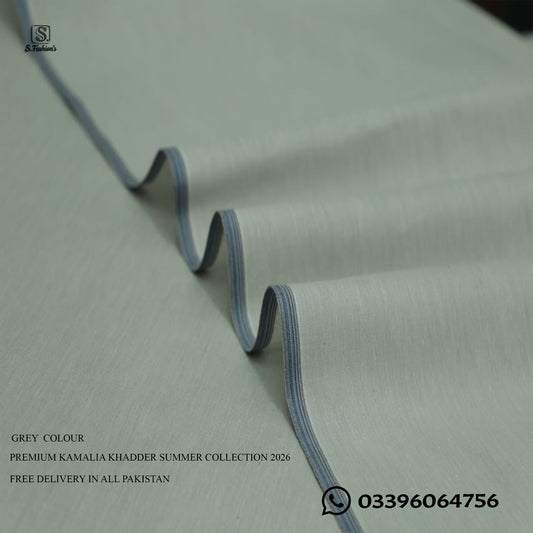 Premium Kamalia Khadder Unstitched For Men Summer Collection 2026